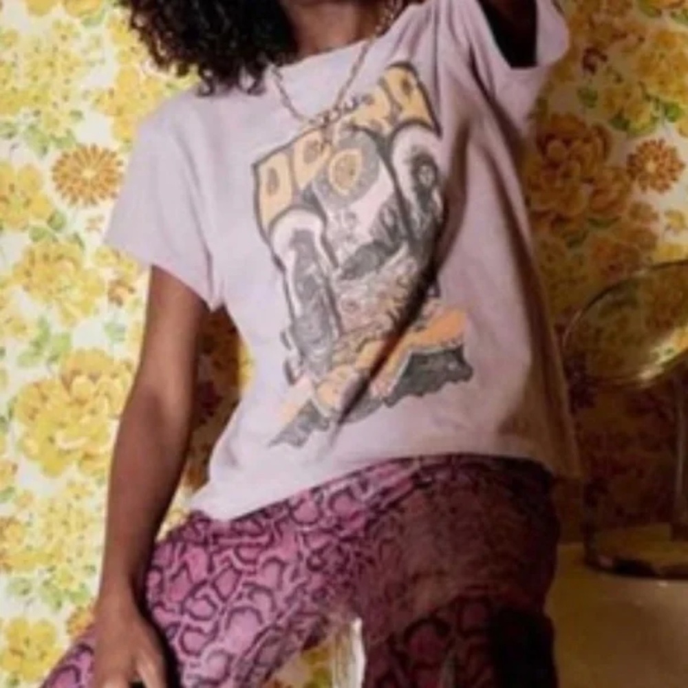 Lilac Purple the doors band concert graphic tee - Picture 3 of 11